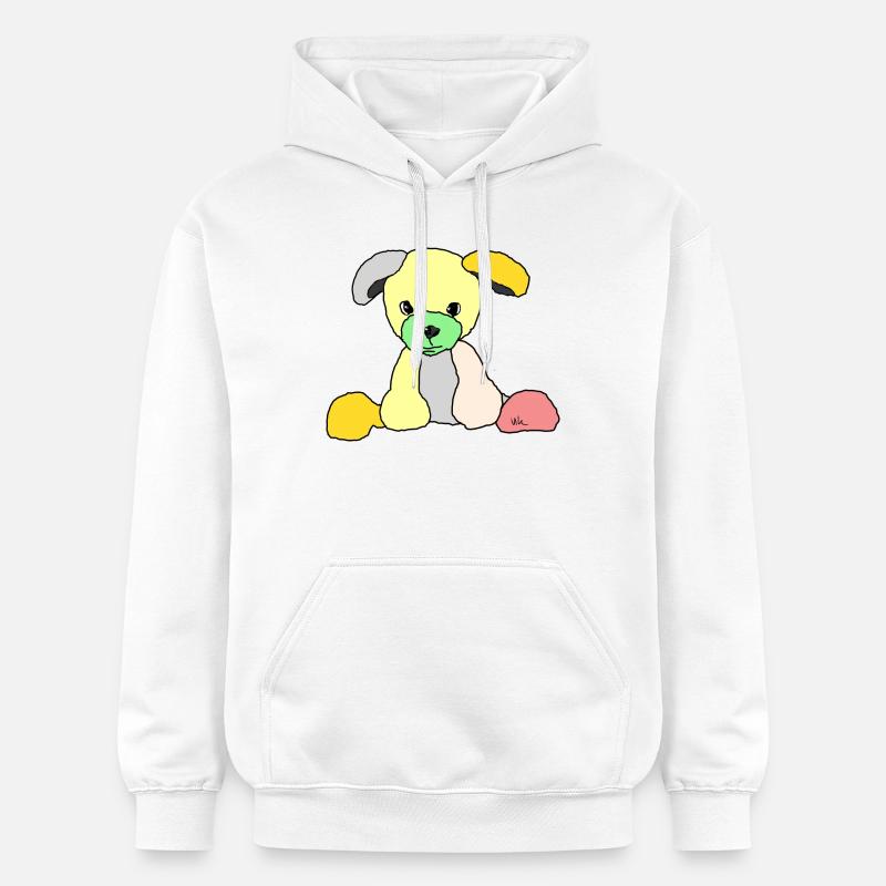 Bande dessinée pour chiens - Sweat à capuche Softstyle® Gildan Unisexe - blanc