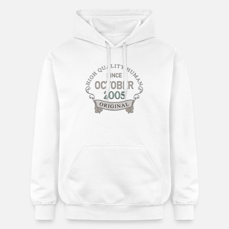 Since_October_2005 - Sweat à capuche Softstyle® Gildan Unisexe - blanc