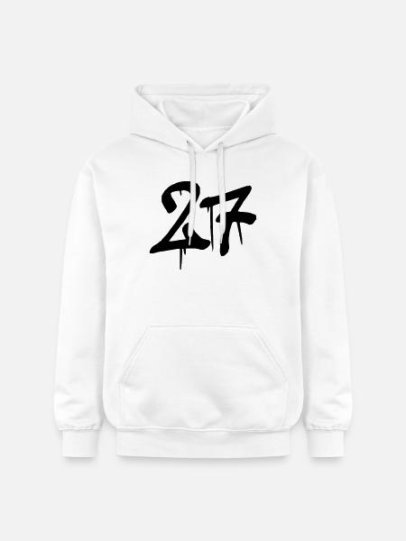 27 - Gildan Unisex Softstyle® Midweight Hoodie - Weiß