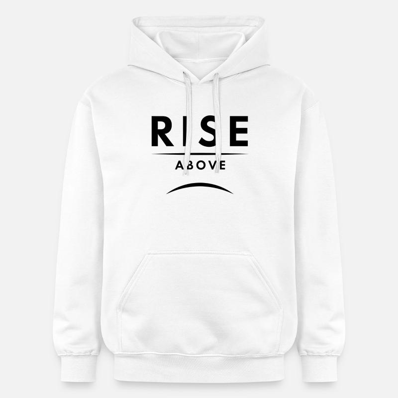 L’inspiration au-dessus du design graphique - Sweat à capuche Softstyle® Gildan Unisexe - blanc