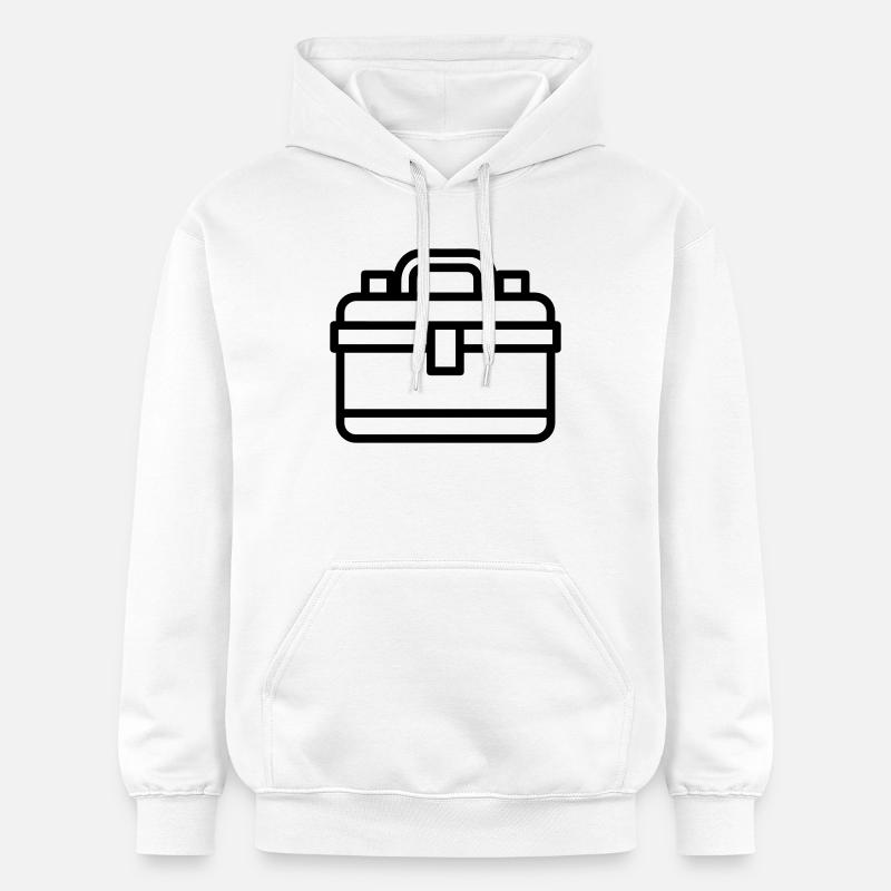 Toolbox - Gildan Unisex Softstyle® Midweight Hoodie - white