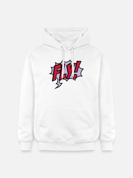 2541614 15932863 fly - Gildan Unisex Softstyle® Midweight Hoodie - white