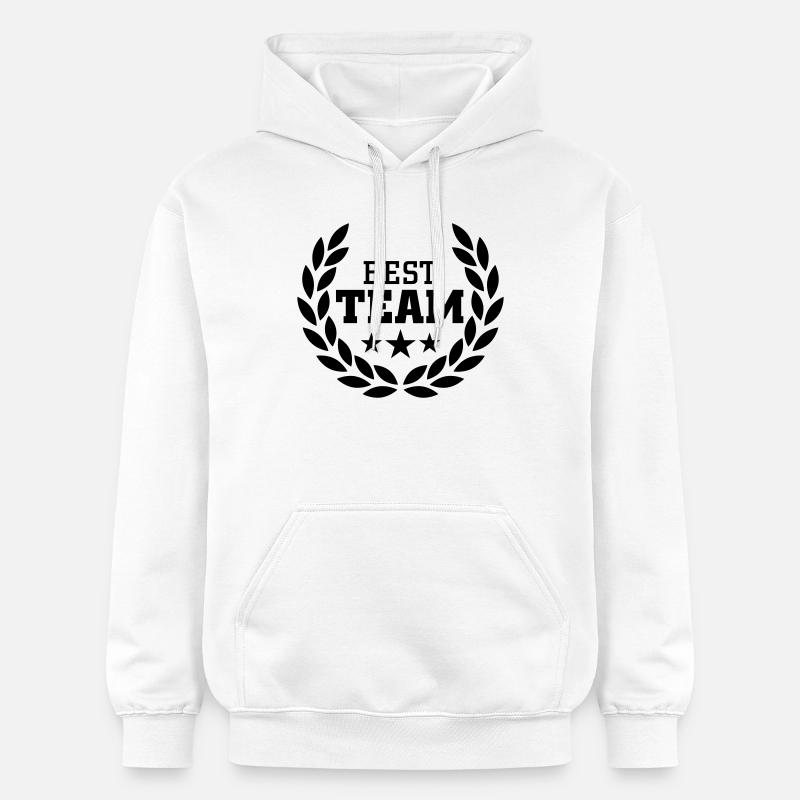 Best Team - Sweat à capuche Softstyle® Gildan Unisexe - blanc
