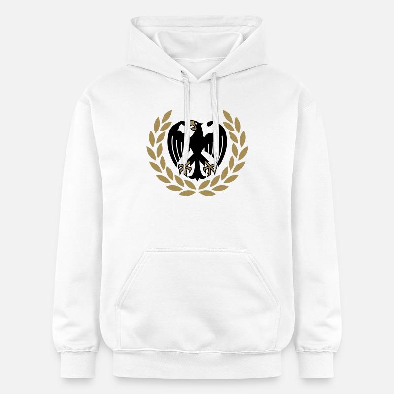 Haltérophilie allemande Adler - Sweat à capuche Softstyle® Gildan Unisexe - blanc