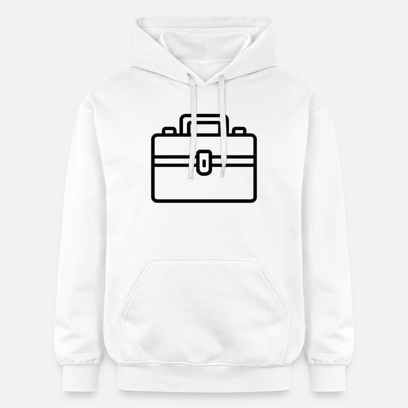 Toolbox - Gildan Unisex Softstyle® Midweight Hoodie - white