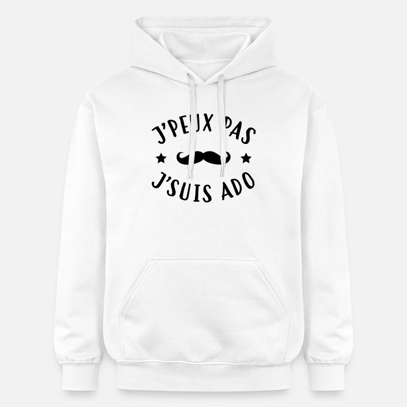 adolescent / enfant / ado / adolescente - Sweat à capuche Softstyle® Gildan Unisexe - blanc