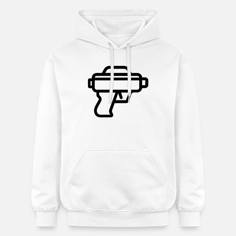 pistolet à eau - Sweat à capuche Softstyle® Gildan Unisexe - blanc