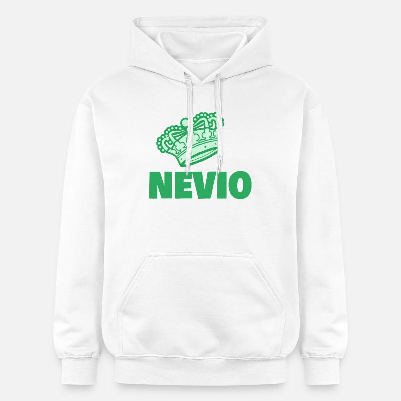 Nevio comme prénom - Sweat à capuche Softstyle® Gildan Unisexe - blanc