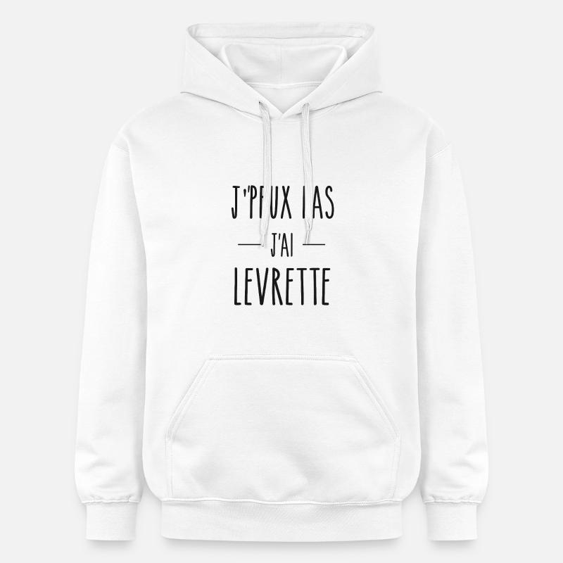J'peu pas - Sweat à capuche Softstyle® Gildan Unisexe - blanc