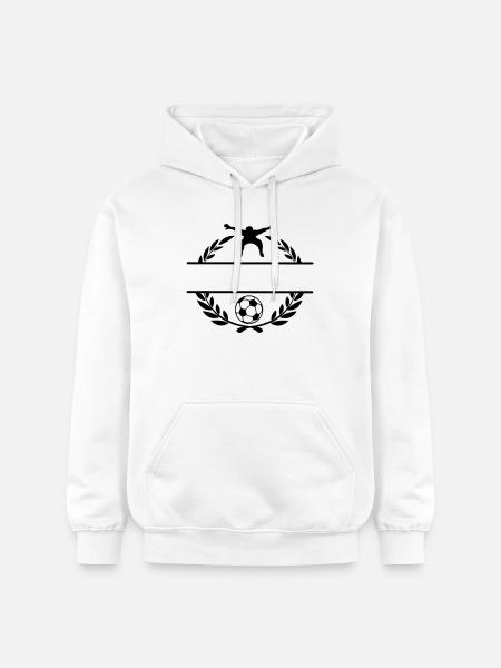 Football 1 - Gildan Unisex Softstyle® Midweight Hoodie - white