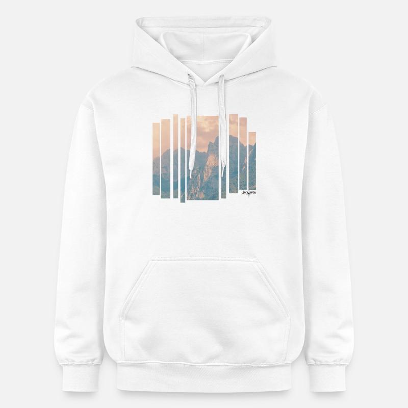 Jacaranda Kaiserblick - Sweat à capuche Softstyle® Gildan Unisexe - blanc