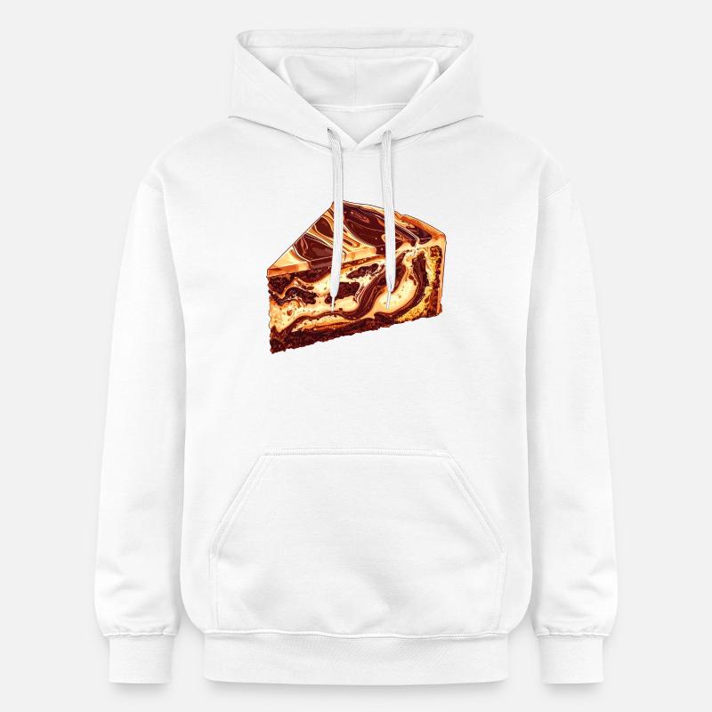Marble Cake - Sweat à capuche Softstyle® Gildan Unisexe - blanc