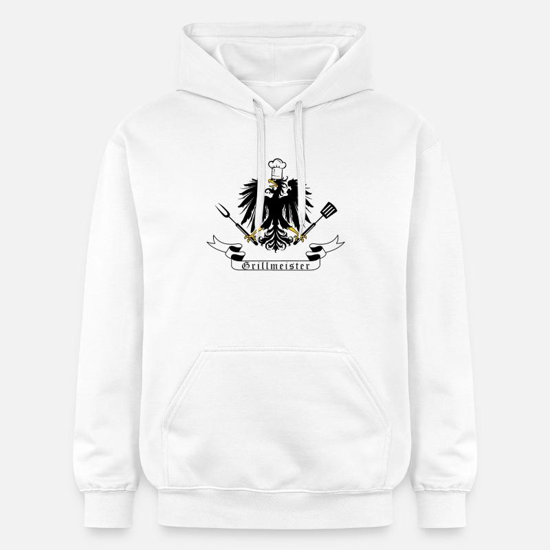 Maître de gril - Sweat à capuche Softstyle® Gildan Unisexe - blanc
