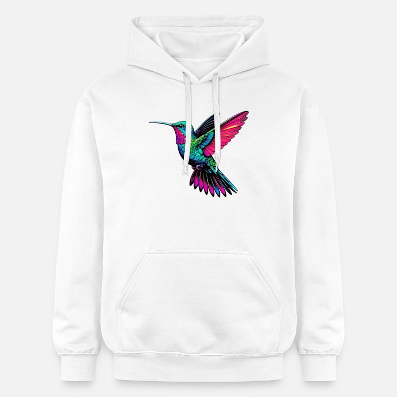 Colibri - Sweat à capuche Softstyle® Gildan Unisexe - blanc