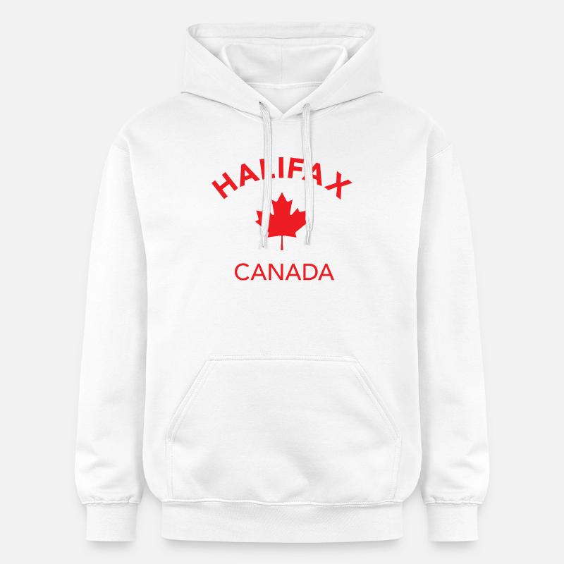 HALIFAX, CANADA - Sweat à capuche Softstyle® Gildan Unisexe - blanc