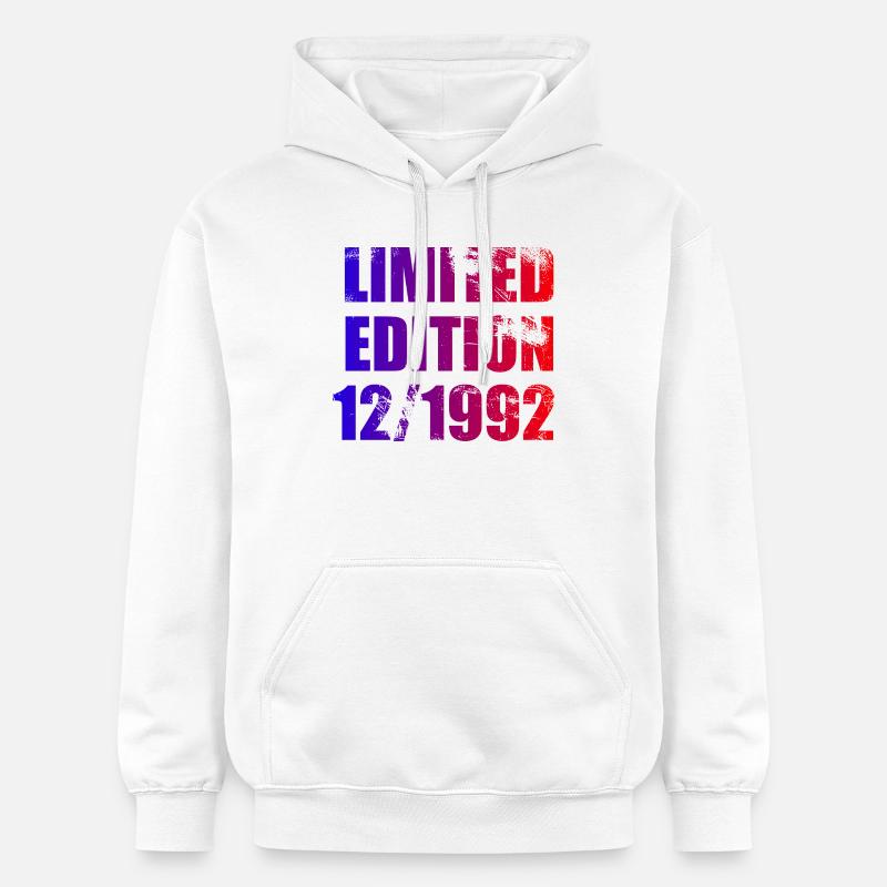 33e anniversaire Edition limitée 12/1992 - Sweat à capuche Softstyle® Gildan Unisexe - blanc