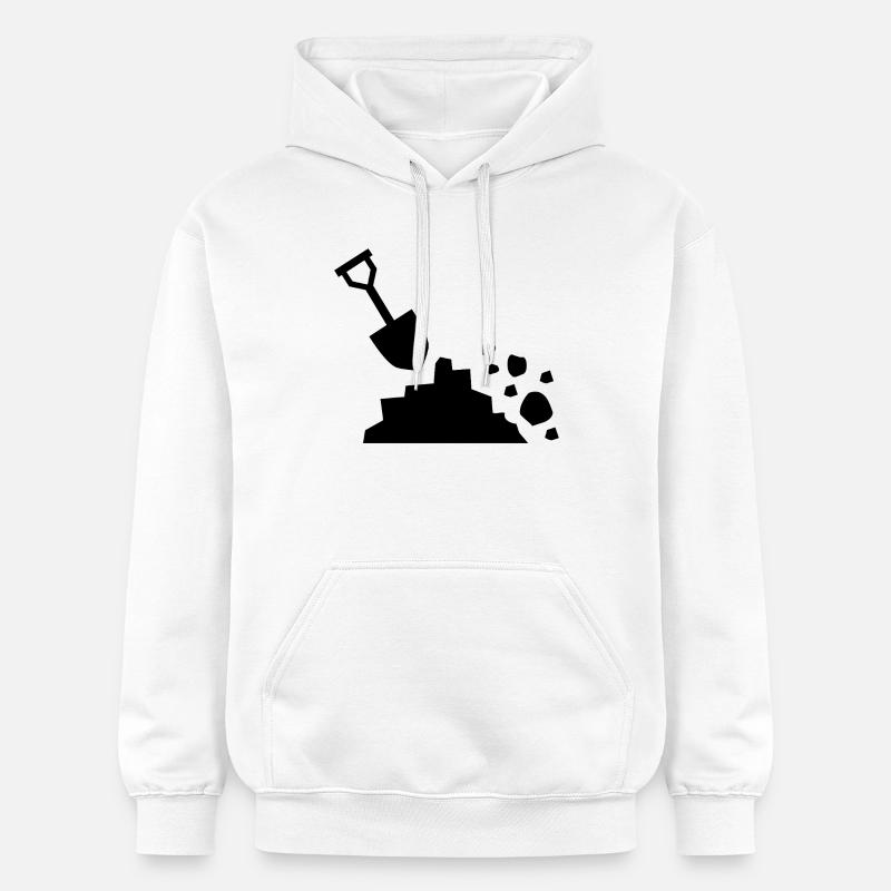 Chantier - Sweat à capuche Softstyle® Gildan Unisexe - blanc