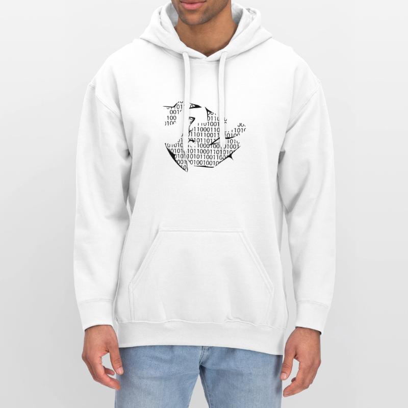 binary code Gildan Unisex Softstyle® Midweight Hoodie