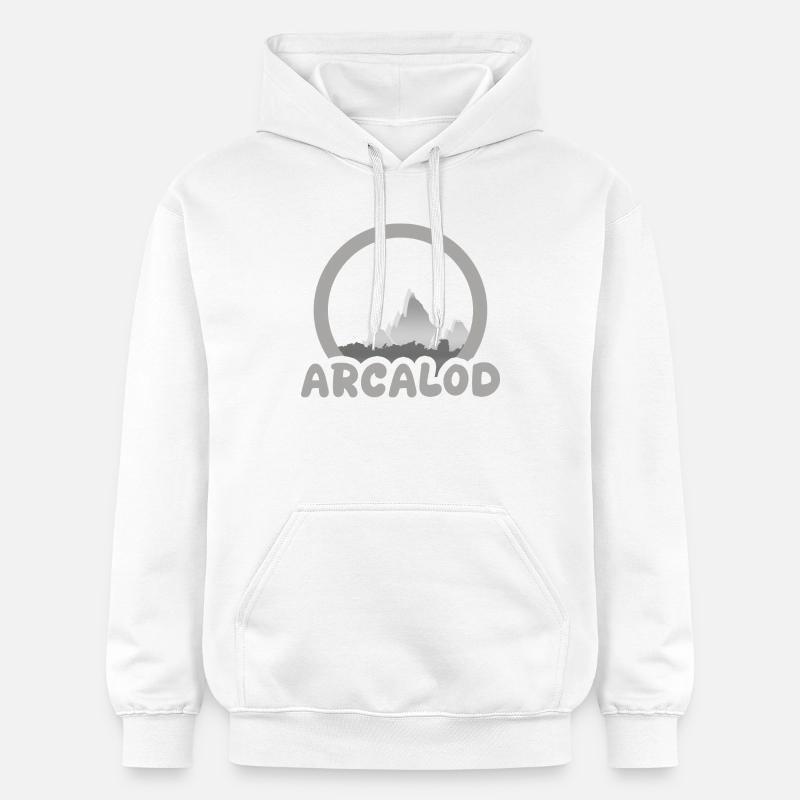 Trekking Arcalod - Sweat à capuche Softstyle® Gildan Unisexe - blanc
