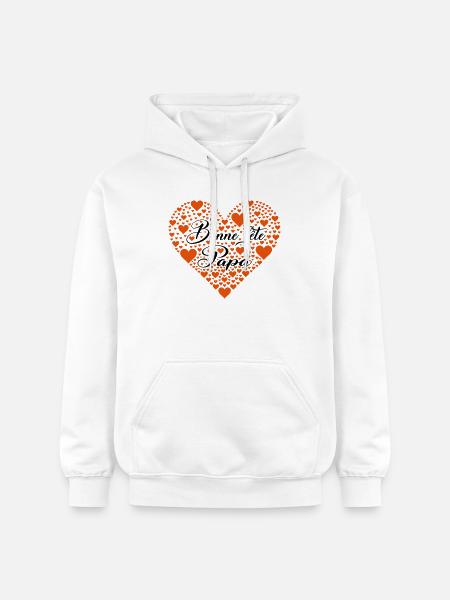 Happy Father's Day - Gildan Unisex Softstyle® Midweight Hoodie - white