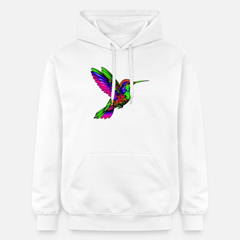 Colibri - Sweat à capuche Softstyle® Gildan Unisexe - blanc