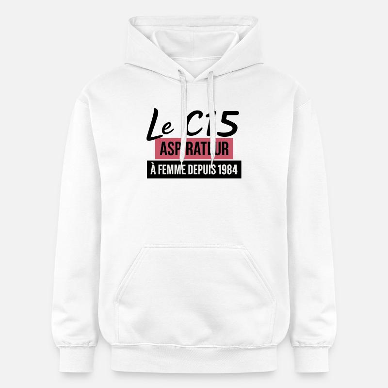 C15 - Sweat à capuche Softstyle® Gildan Unisexe - blanc