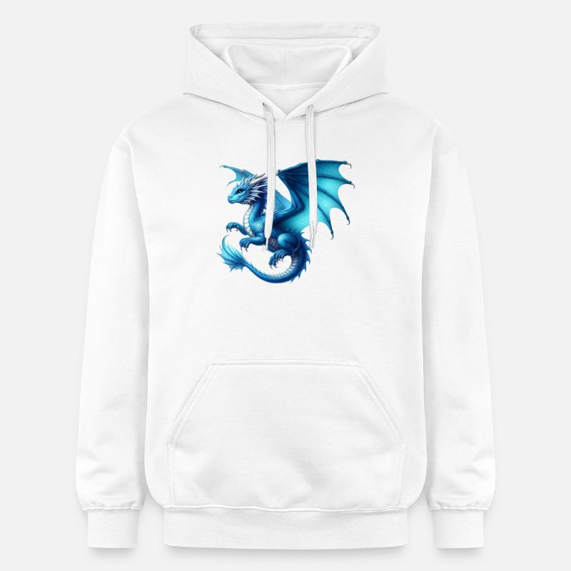 Dragon - Sweat à capuche Softstyle® Gildan Unisexe - blanc
