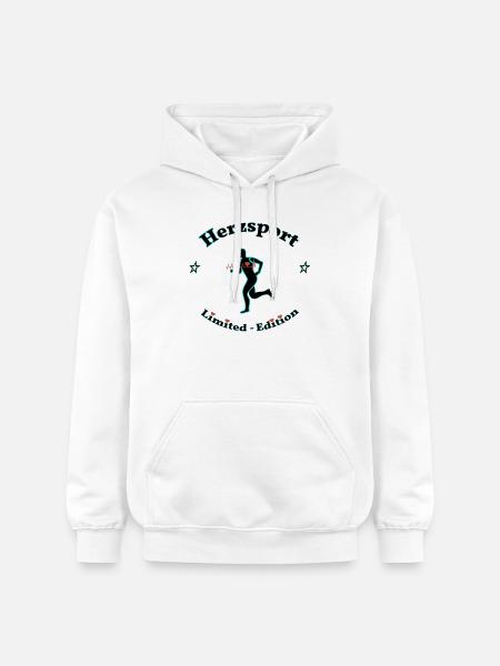 Hertz-Sport - Gildan Unisex Softstyle® Midweight Hoodie - Weiß