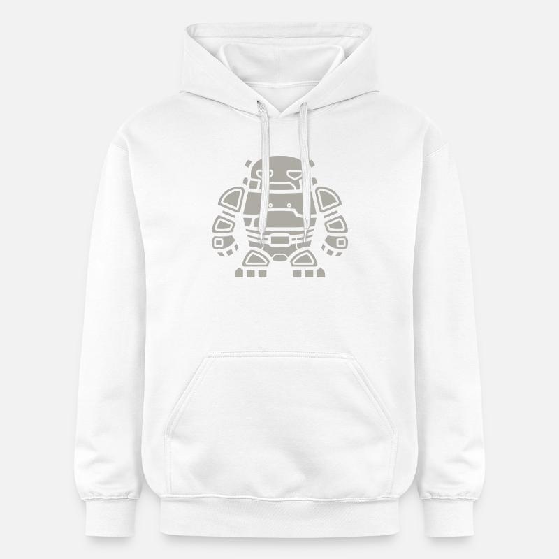 golem - Sweat à capuche Softstyle® Gildan Unisexe - blanc