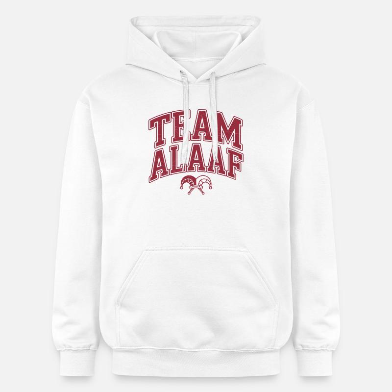 Équipe Alaaf - Carnaval de Cologne - Sweat à capuche Softstyle® Gildan Unisexe - blanc