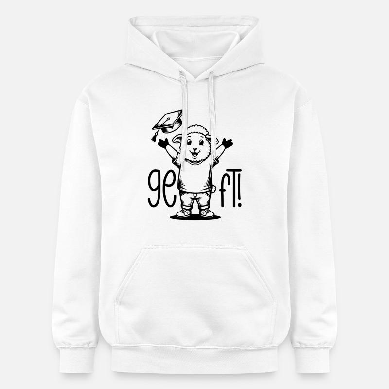C’est fait ! Moutons - Sweat à capuche Softstyle® Gildan Unisexe - blanc