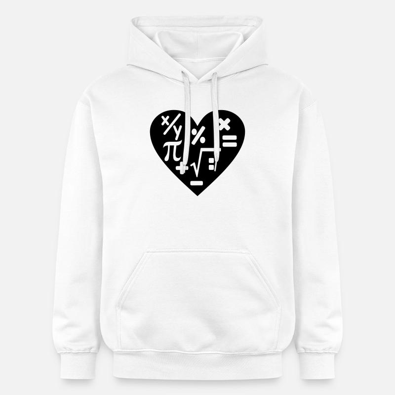 Math arithmetic - Gildan Unisex Softstyle® Midweight Hoodie - white