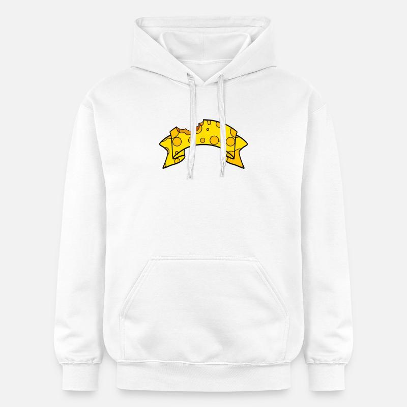 Bannières de fromage - Sweat à capuche Softstyle® Gildan Unisexe - blanc