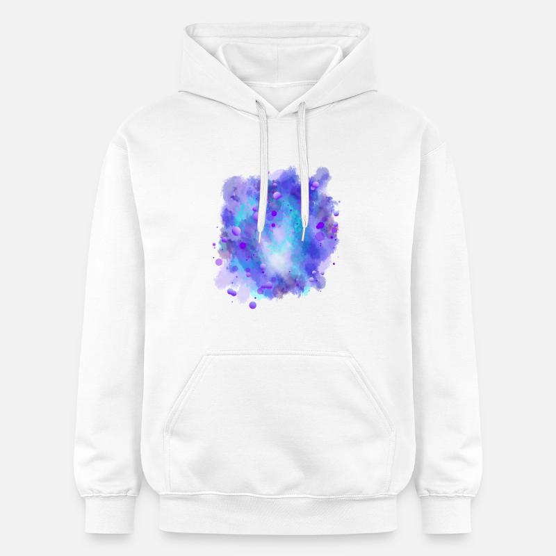 Azure Energy Sphere - Sweat à capuche Softstyle® Gildan Unisexe - blanc