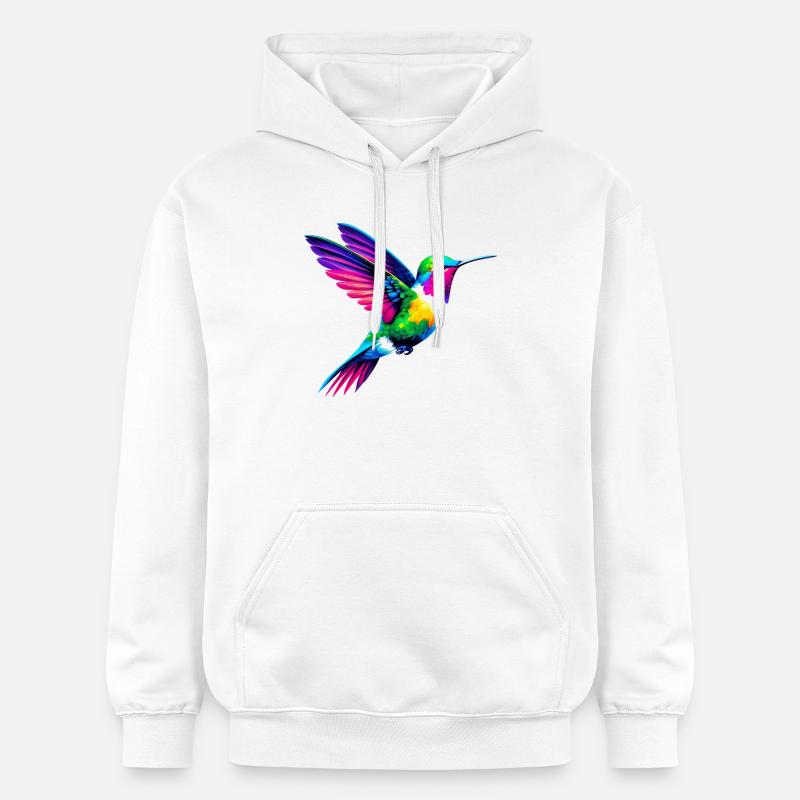 Colibri - Sweat à capuche Softstyle® Gildan Unisexe - blanc