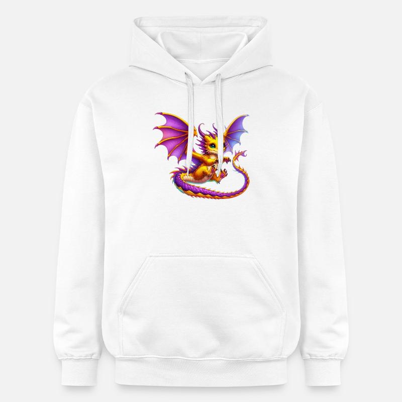 Dragon - Sweat à capuche Softstyle® Gildan Unisexe - blanc