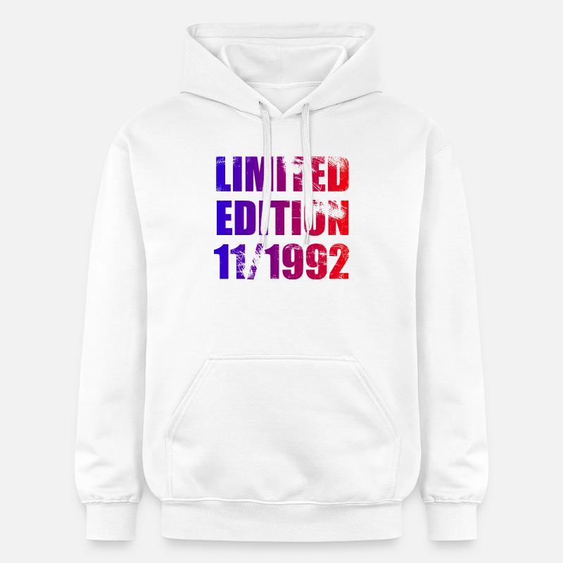 33e anniversaire Edition Limitée 11/1992 - Sweat à capuche Softstyle® Gildan Unisexe - blanc