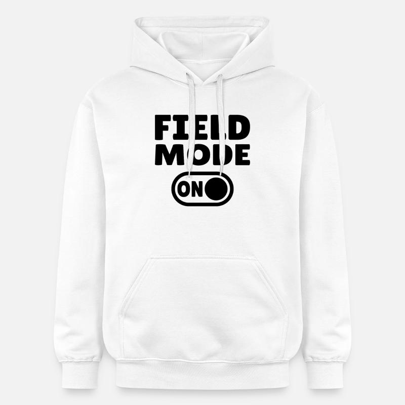 Mode terrain ACTIVÉ – Athlétisme - Sweat à capuche Softstyle® Gildan Unisexe - blanc