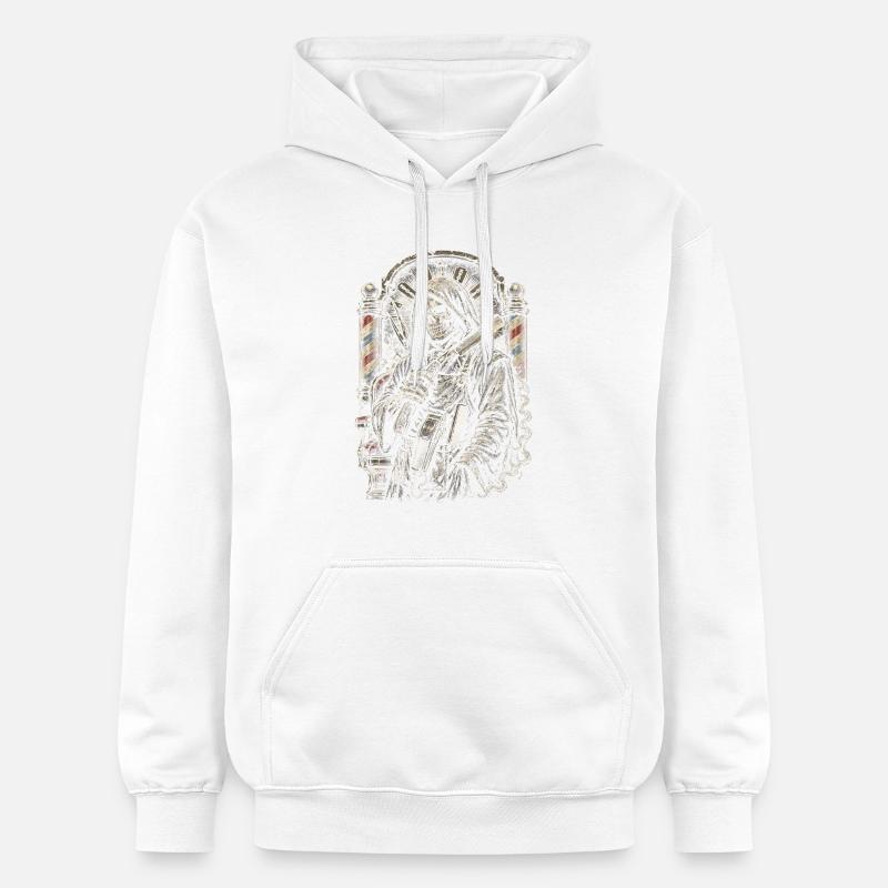 Barber Barbier - Sweat à capuche Softstyle® Gildan Unisexe - blanc