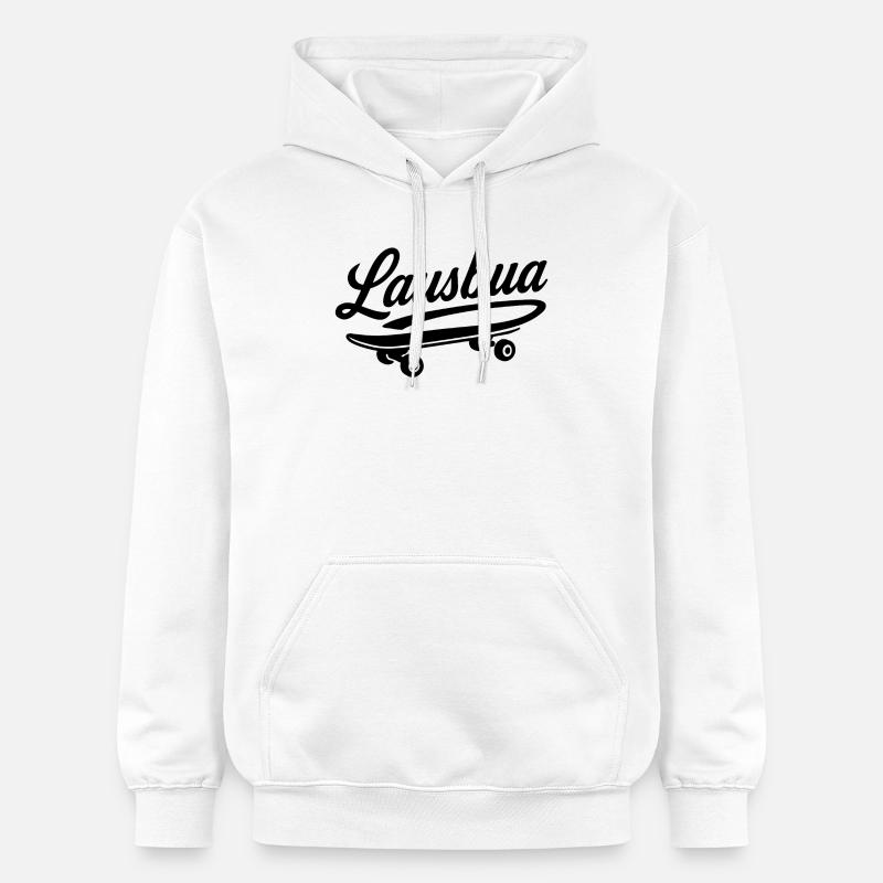 Lausbua - Sweat à capuche Softstyle® Gildan Unisexe - blanc