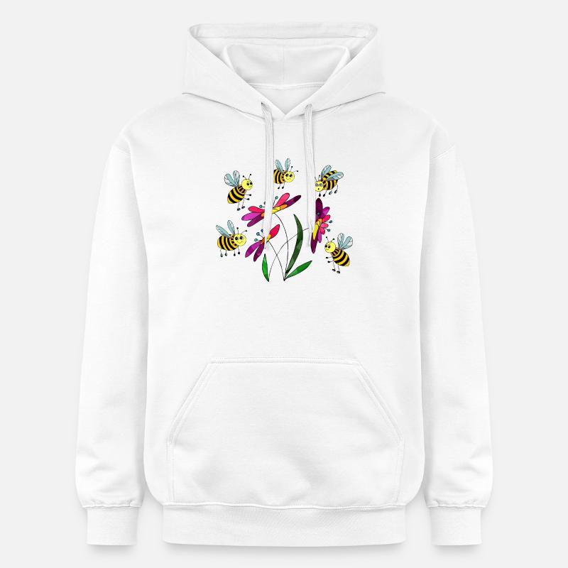 Insekten - Gildan Unisex Softstyle® Midweight Hoodie - Weiß