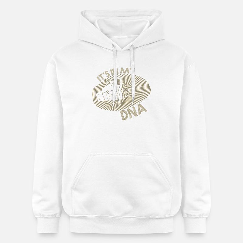 Tronçonneuse bûcheron Tronçonneuse - Sweat à capuche Softstyle® Gildan Unisexe - blanc