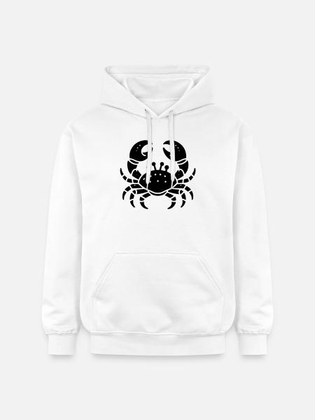 Cancer - Gildan Unisex Softstyle® Midweight Hoodie - white