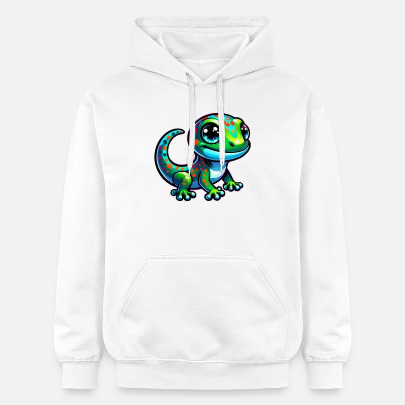 Gecko - Sweat à capuche Softstyle® Gildan Unisexe - blanc