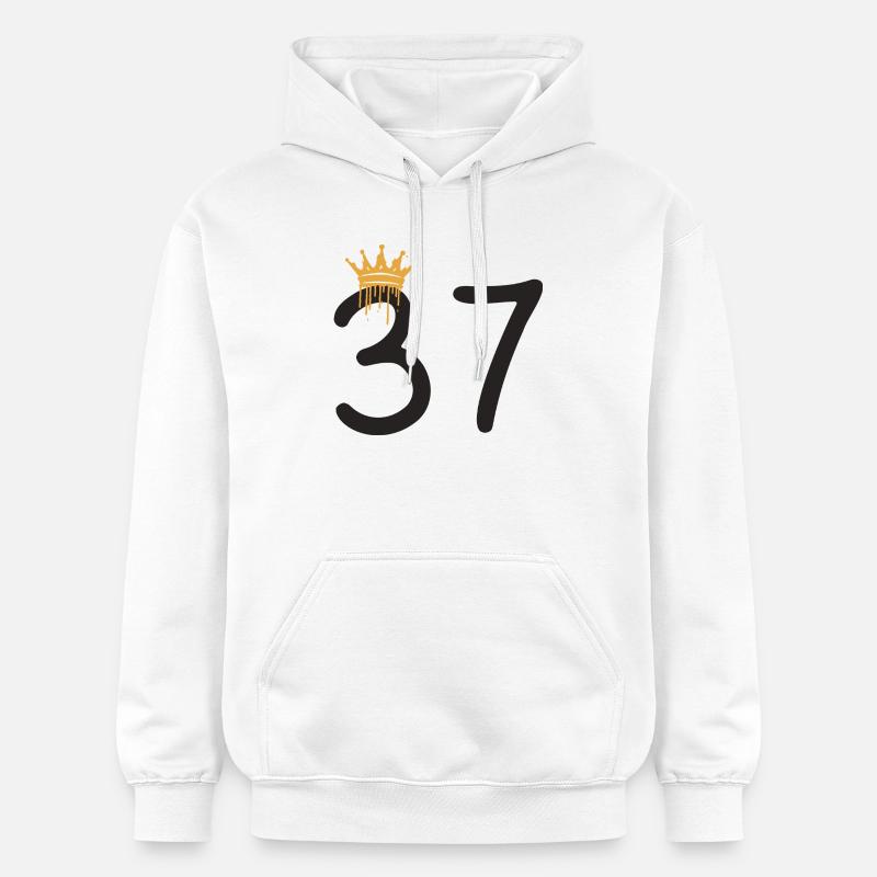 37 - Sweat à capuche Softstyle® Gildan Unisexe - blanc