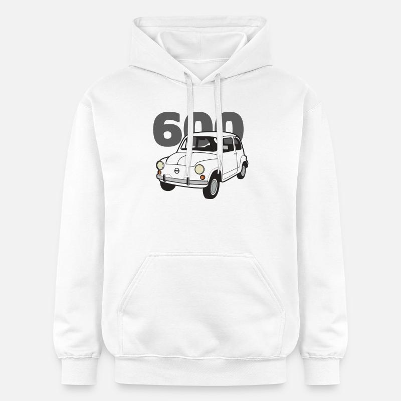 600 blanc v2 - Sweat à capuche Softstyle® Gildan Unisexe - blanc