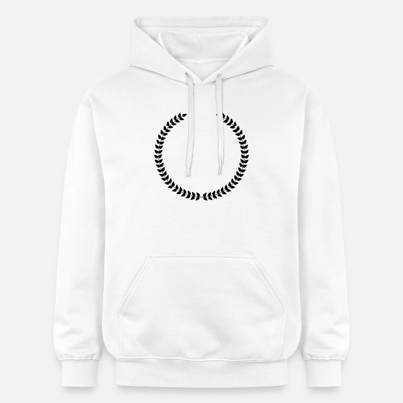 Couronne de laurier - Sweat à capuche Softstyle® Gildan Unisexe - blanc