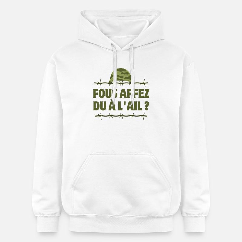 septième compagnie, la septième compagnie - Sweat à capuche Softstyle® Gildan Unisexe - blanc