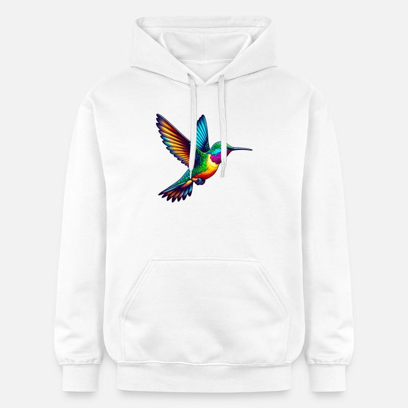 Colibri - Sweat à capuche Softstyle® Gildan Unisexe - blanc
