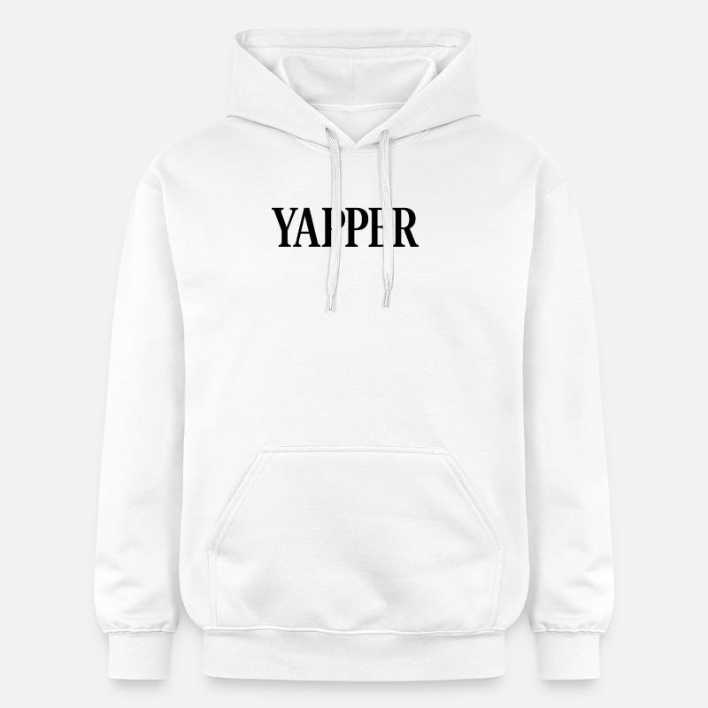 Yapper - Sweat à capuche Softstyle® Gildan Unisexe - blanc